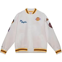 Lightweight satin jacket Los Angeles Lakers M&N City Collection