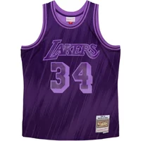 Los Angeles Lakers NBA Jersey Shaquille O’Neal Monochrome Swingman