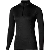 Women's half-zip long-sleeve jersey Mizuno Breath Thermo Mid Weight image 2