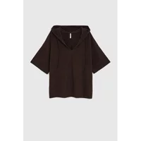 Women's hooded sweatshirt Moodo L-BL-4918