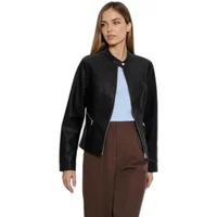 Leather jacket woman Moodo L-KU-4914
