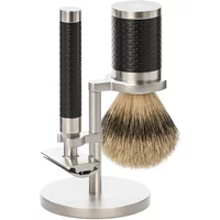 Silikon Rasierer-Set aus Edelstahl Mühle Rocca Pur (x3)