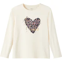 Girl's long sleeve T-shirt Name it Heart