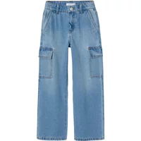 Girl's high-waisted wide-leg jeans Name it Rose 6190-BS