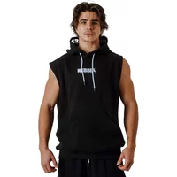 Sleeveless hooded sweatshirt Nebbia Hero image 2