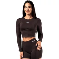 Women's long-sleeve T-shirt Nebbia Power Crop Top image 2