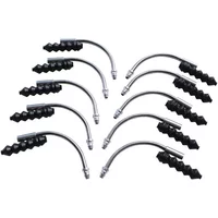 Velo Store - UK Set of 10 v-brake elbows with bellows Newton 90 | Extra 10% off with Subscription, Postage £16.79 to UK Fedex.