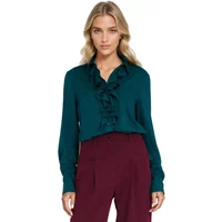 Women's viscose blouse with ruffles Nife