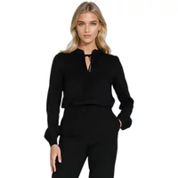 Blouse with neck tie for women Nife
