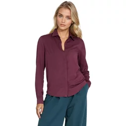 Blouse With Hidden Button Placket For Women Nife