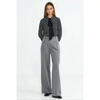 Blouse with black belt for women Nife