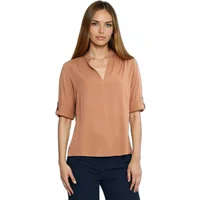 Women's rolled-up sleeve blouse Nife