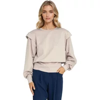 Women’s blouse with ribbed high cuffs Nife