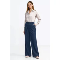 Women's striped pleat trousers Nife