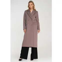 Women's Double-Breasted Coat Nife Elegant
