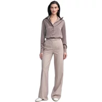 Striped bootcut trousers for women Nife