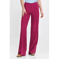 Damenhose mit Falten Nife Wide Leg