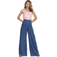 Damen Palazzo-Hose Nife Rayon