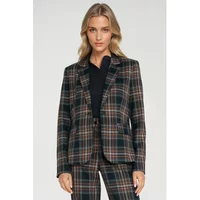Classic checked blazer for women Nife