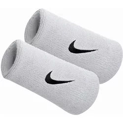 Nike, Wristbands Uomo, Bianco (White), Taglia Unica