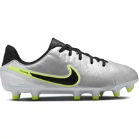 Nike Tiempo Legend 10 Academy FG/MG Kids Gris Chaussures de football enfant Nike Tiempo Legend 10 Academy MG