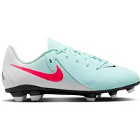 Nike Phantom GX II Club FG/MG Kids Bleu Turquoise Chaussures de football enfant Nike Phantom GX 2 Club MG