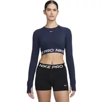 Long sleeve short jersey for women Nike Pro Dri-Fit image 2