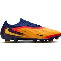 Nike Phantom 6 Low Haaland Pro FG Jaune Bleu Chaussures de football Nike Phantom 6 Low Pro EH FG