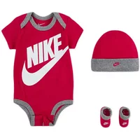 Set aus Strampelanzug, Mütze und Babys chuhen für Mädchen Nike NHN Furura Logo