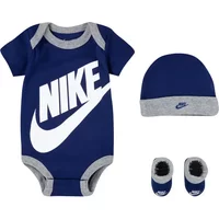 Set aus Strampelanzug + Mütze + Babys chuhe für Jungen Nike NHN Furura Logo