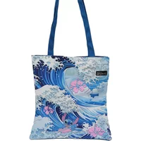 Tote bag Nomadict Nomadict Stitch Kanagawa Waves /6/48