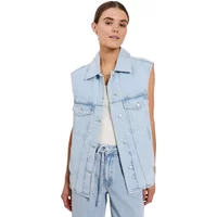 Sleeveless denim jacket for women Norr Larisa