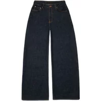 Wide Leg Women's Jeans Nudie Jeans Sonic Sue One Wash