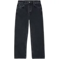 Loose Jeans Nudie Jeans Tuff Tony Black Vintage