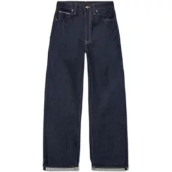Loose Women's Jeans Nudie Jeans Clean Eileen Dry Twilight Selvage