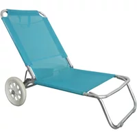 Chaise de plage pliable avec roulettes O'Beach