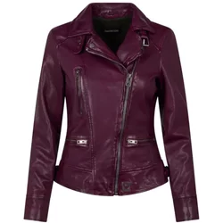 Leather Jacket Woman Oakwood Video
