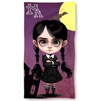 Women's cotton bath towel OcioStock Gothic Girl image 2
