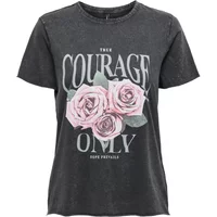Women's crop T-shirt Only Lucy