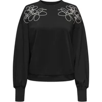 Damen Sweatshirt mit Rundhalsausschnitt und Druck Only Brooke