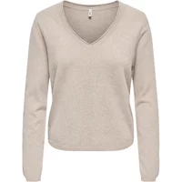 Women's V-neck sweater Only Loyal