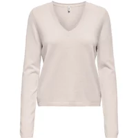 Damen V-Ausschnitt Pulli Only Loyal