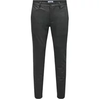 Slim fit chino Trousers Only & Sons Mark check