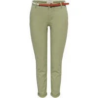 Chinohose mit Gürtel Baumwolle Frau Only Biana CC