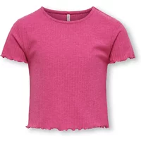 Girls' scoop-neck T-shirt Only Nella