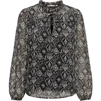 Langärmelige Bluse, Frau Only Ditsy