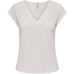 Women's V-Neck T-Shirt Only Free Life