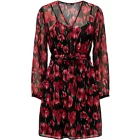 Women's long sleeve v-neck dress Only Onlmarise Lurex CS Ptm