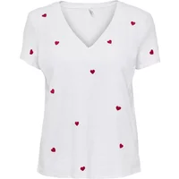 Women's v-neck T-shirt Only Ketty Life