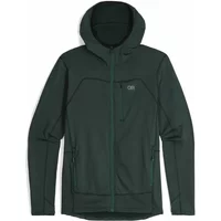 Full zip fleece hoodie Outdoor Research Vigor Grid image 2